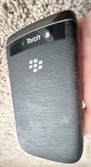 BlackBerry Torch 9800 AT&T Slider Smartphone – No Battery Untested For Parts