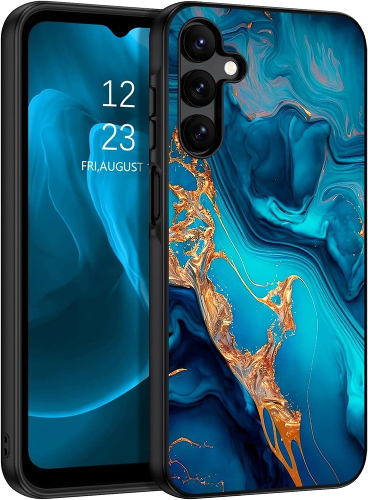 Glow in the Dark Slim Fit Case for Samsung Galaxy A15 5G, Hybrid PC TPU Bumper C