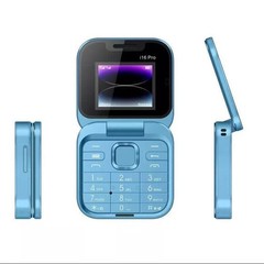 For i16Pro Mini Unlocked Flip Mobile Phone 2 SIM Card Small Display Foldable Hot