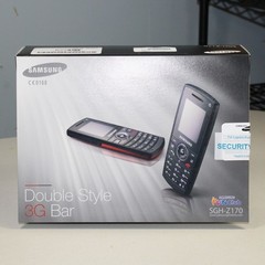Rare Vintage Samsung SGH-Z170 Phone Silver In Box Complete Starhub Singapore