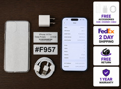 Apple iPhone 14 pro 512GB DEEP PURPLE – Unlocked – Read Seller Notes