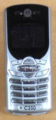 Motorola C350 – Silver and Black ( Rogers ) Very Rare Cellular Phone