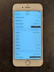 Apple iPhone 6 – 16GB – Gold (Sprint) A1549 (CDMA + GSM)