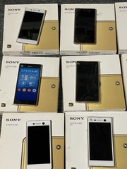 9 Pcs Sony Xperia M5 Dual – Gold & White (DEFECTIVE) *READ DESCRIPTION $15 EACH