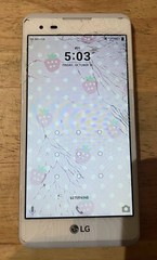 LG Tribute™ HD | Boost Mobile Phone LS676 16 GB Cracked Screen