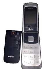 Nokia | Model: 2720a-2b | 2.8″ LCD Display 1.3 MP Camera Flip Phone (Untested)