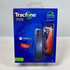 New TracFone Motorola Moto G Play (2024) 64GB Black TFMTXT2413VCP
