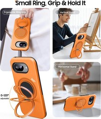 Case & Screen Protector for Google Pixel 10A 6.3 Inch Dual Layer Shockproof Oran