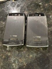 Blackberry Storm 9530 Smartphone For Parts Vintage Cell Phone LOT Of 2