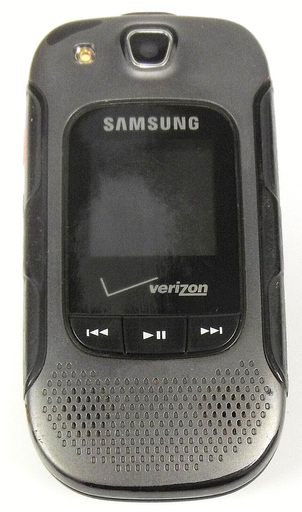 Samsung Convoy 3 III SCH-U680 – Metallic Gray ( Verizon ) Cellular Flip Phone