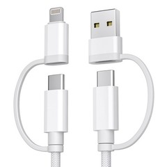 60W USB-C Fast Charger Adapter for iPhone 17, 16 Pro 6.6FT Cable