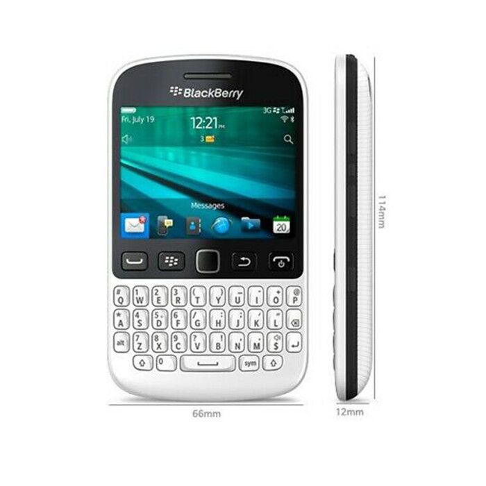 Unlocked Original BlackBerry 9720 3G QWERTY 512MB RAM 5MP BlackberryOS Cellphone