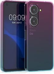 Clear TPU Soft Smartphone Cover Case for ASUS Zenfone 10 / Zenfone 9 – Bicolor