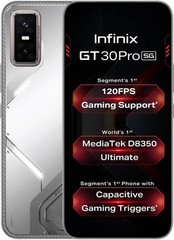 Infinix GT 30 Pro 5G+ (White 256GB 12GB RAM)Dimensity 8350 Ultimate Unlocked