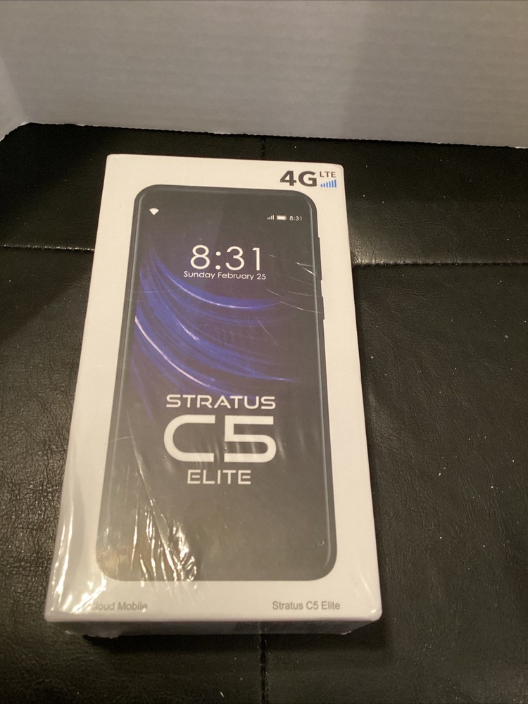 CLOUD MOBILE STRATUS C5 ELITE SMART Dual Simm Unlocked Phone. New, Sealed Box