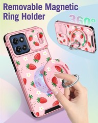 Cute Design Case for Moto G Stylus 2026/2025 – Ring Stand & Camera Cover Women G