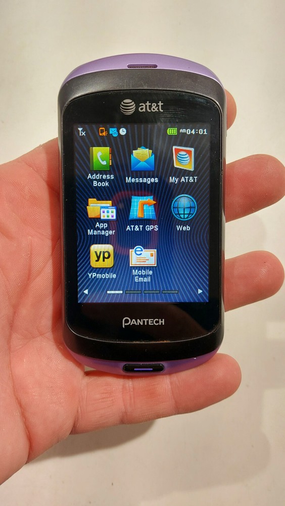 851.Pantech P6020 – Very Rare – For Collectors – Unlocked – Like N E W