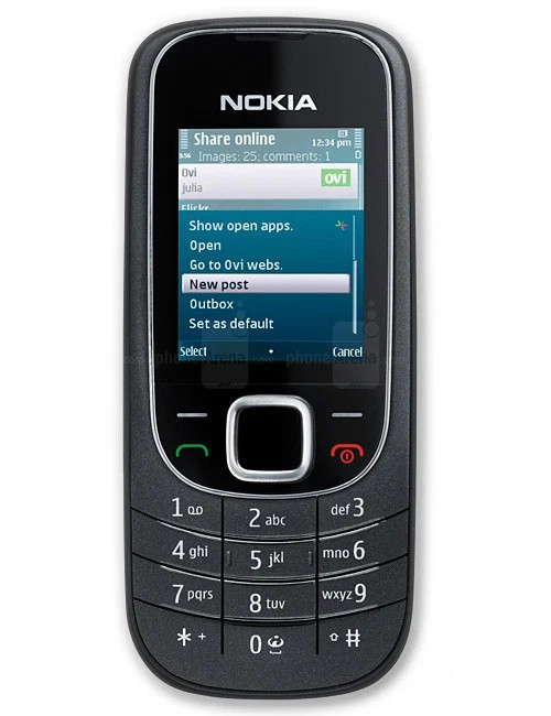 WORKING CANDY BAR PHONE NOKIA 2320c-2b CELLULAR MOBILE CELL SMALL GSM CAMERA