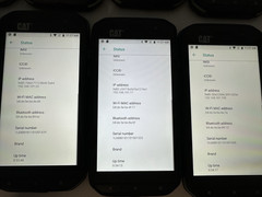 Lot of 5 CAT S48C – 32 GB – Black (Sprint) Android Rugged Smart Phones