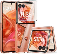 Motorola Razr 2024 Case, Moto Razr 2024 Clear Phone Case with Screen Protector