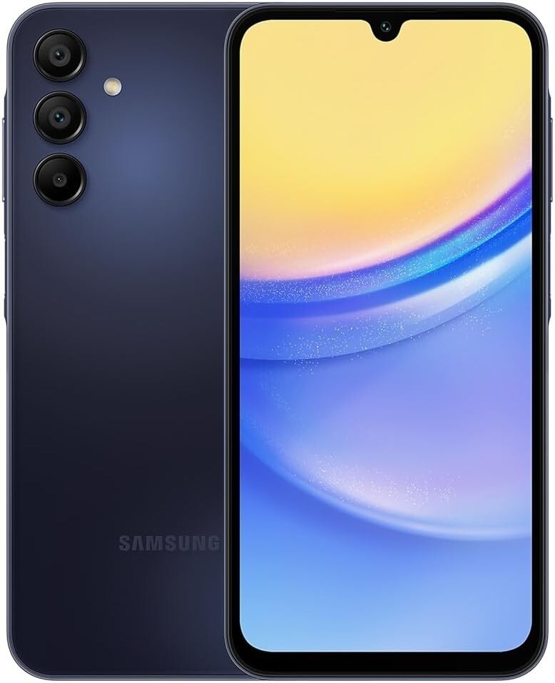 (Unlocked) Samsung Galaxy A15 5G A156U 64GB Black 6.5” Smartphone – OPEN BOX