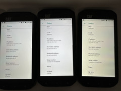 Lot of 5 CAT S48C – 32 GB – Black (Sprint) Android Rugged Smart Phones
