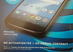 Moto E5 Play -16GB -Prepaid -Super Black – Carrier Locked for AT&T -Brand New!